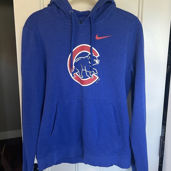 Nike Tops - Nike‎ Cubs Sweatshirt Women's Medium Hoodie Blue Chicago